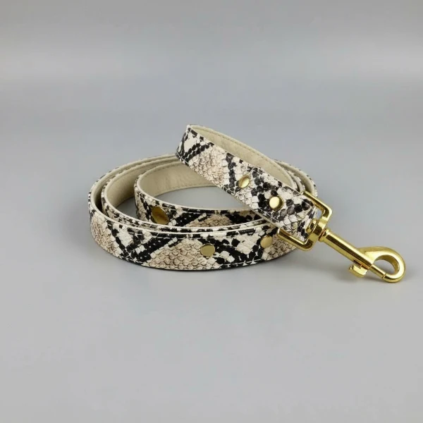 Ensemble collier laisse chic serpent