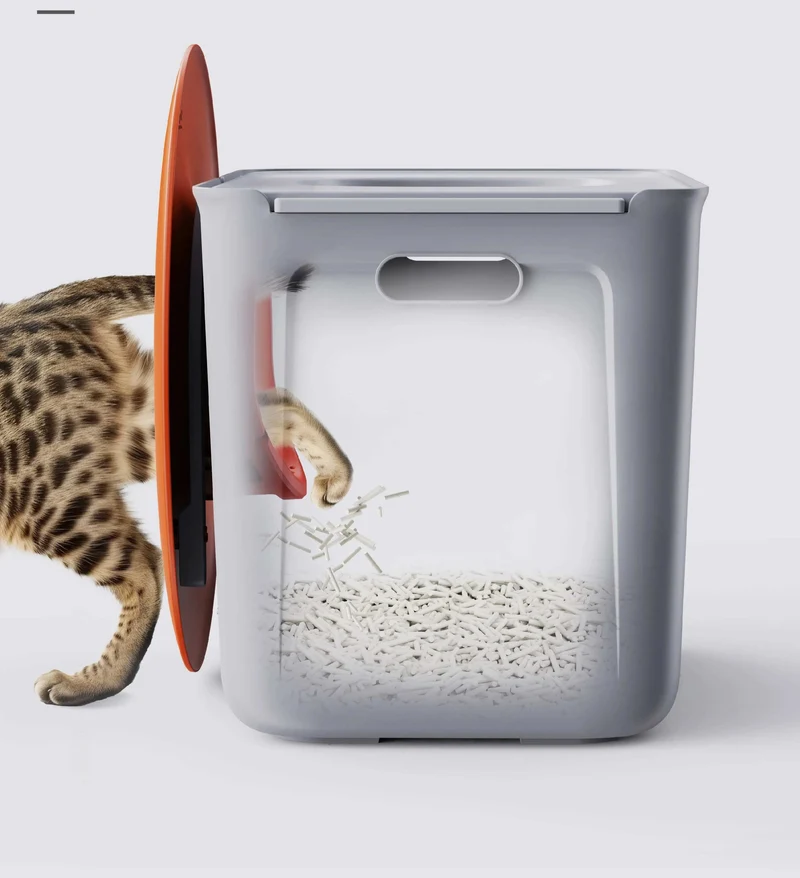 Litière Design Pour Chat - Confort Moderne