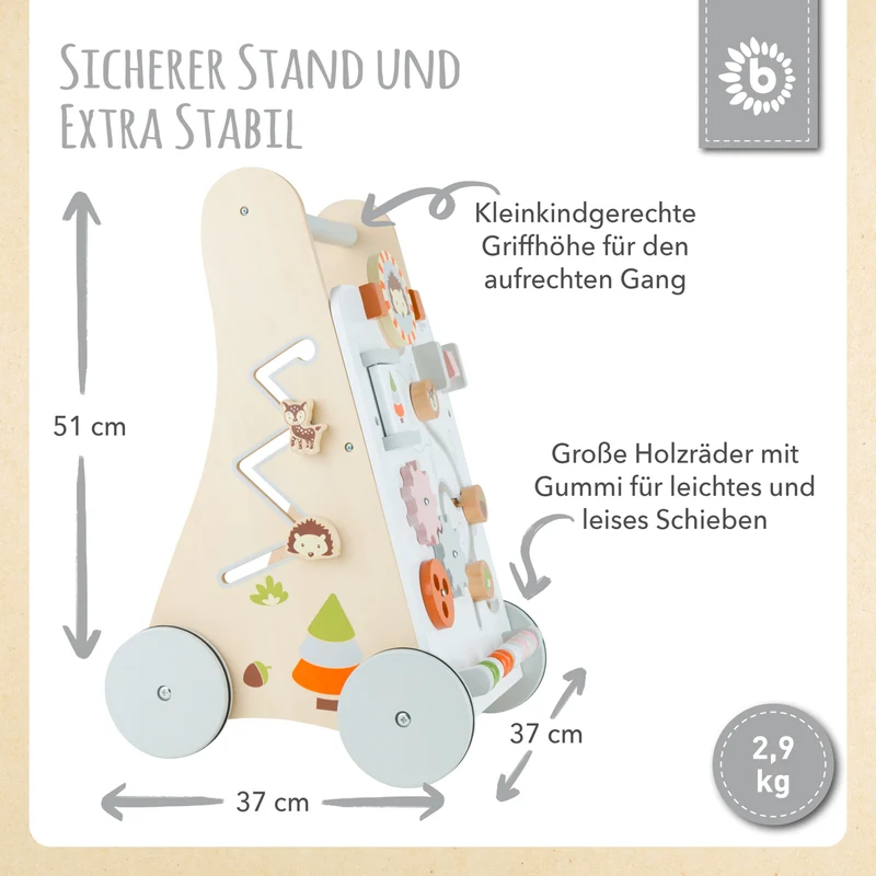 Lauflernwagen Waldtiere FSC®