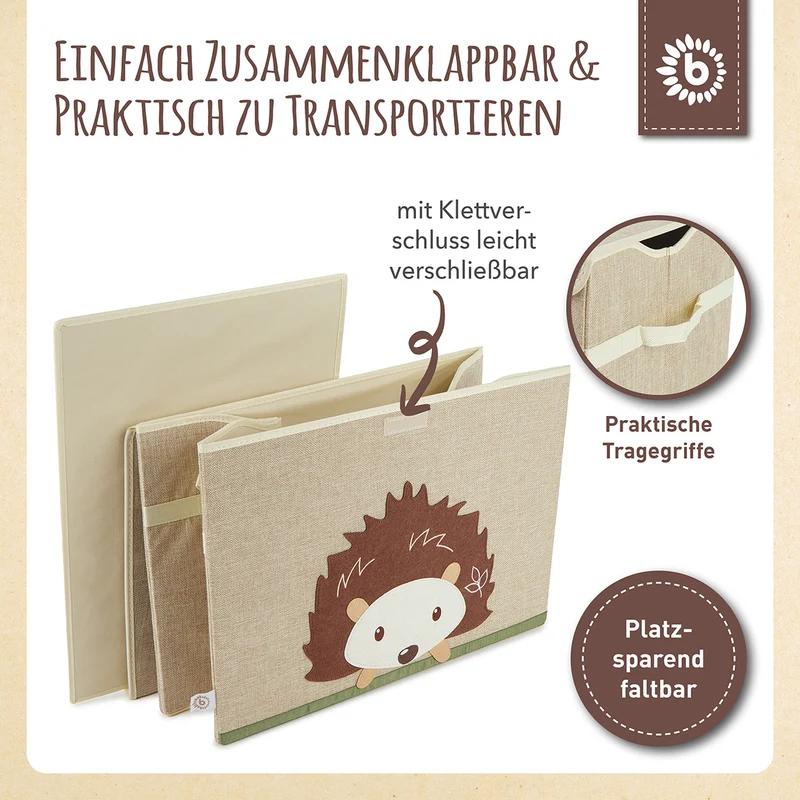 Aufbewahrungsbox Igel mit Deckel