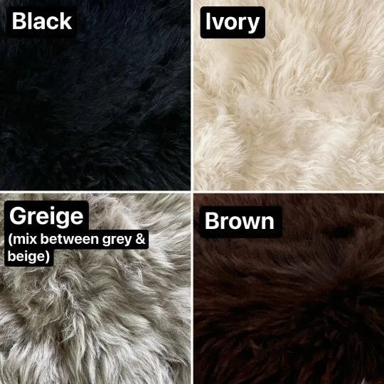 Tapis Luxe En Peau De Mouton Pour Chien