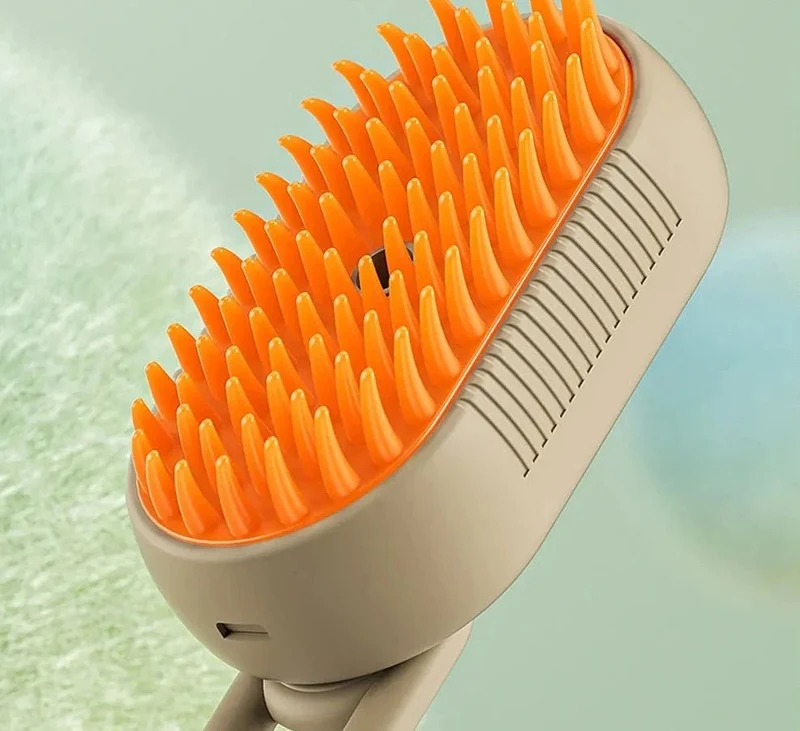Brosse vapeur pour chien et chat - Toilettage efficace
