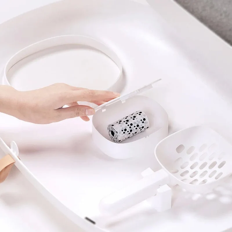 Maison de toilette fermée Oscar & Plume – bac à litière design pour chat élégant