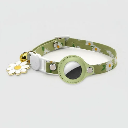 Collier Avec Porte-Airtag Pour Chien et Chat