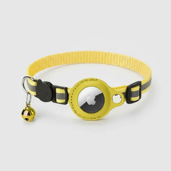 Collier Airtag Ajustable Et Résistant Pour Chat