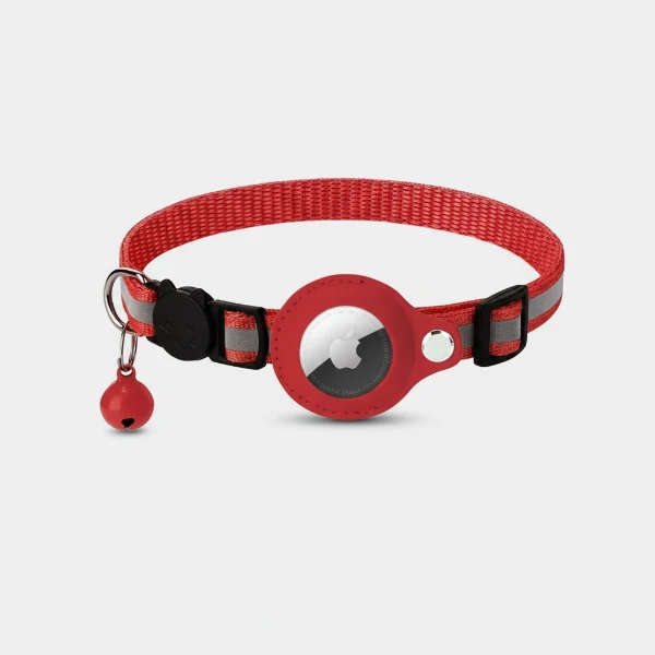 Collier Airtag Ajustable Et Résistant Pour Chat