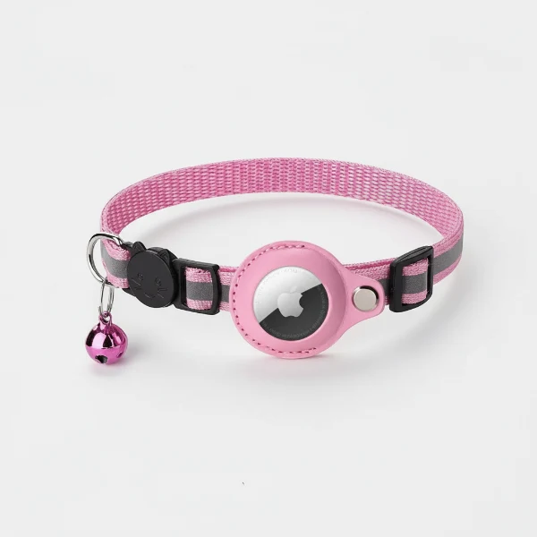 Collier Airtag Ajustable Et Résistant Pour Chat