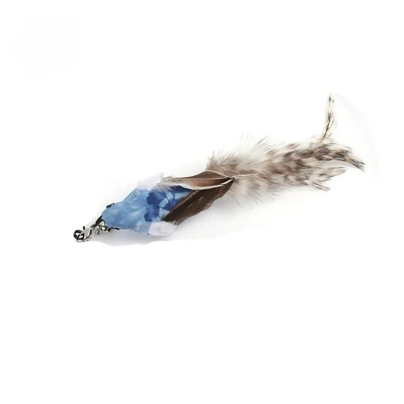 Plume Oiseau Pour Chat Jouet Naturel
