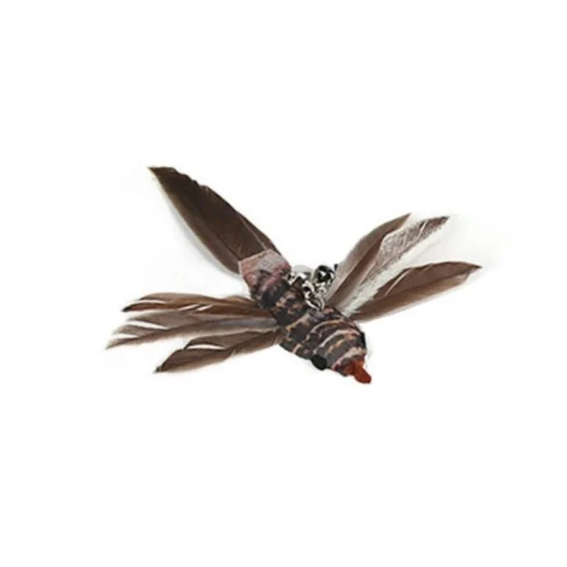 Plume Oiseau Pour Chat Jouet Naturel