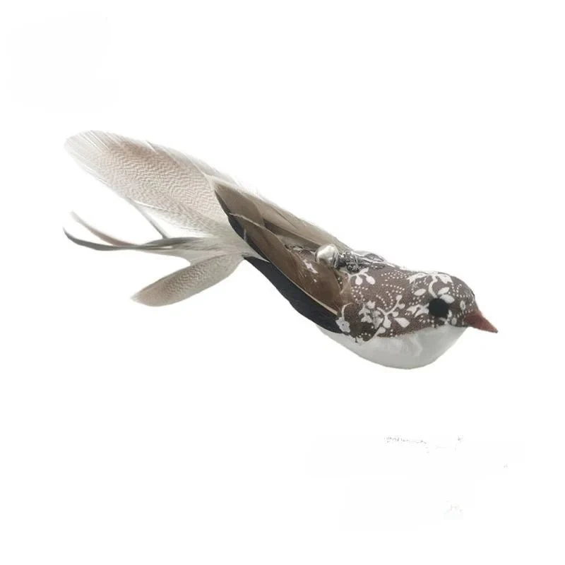Plume Oiseau Pour Chat Jouet Naturel