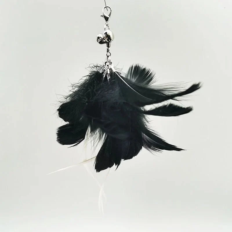 Plume Oiseau Pour Chat Jouet Naturel