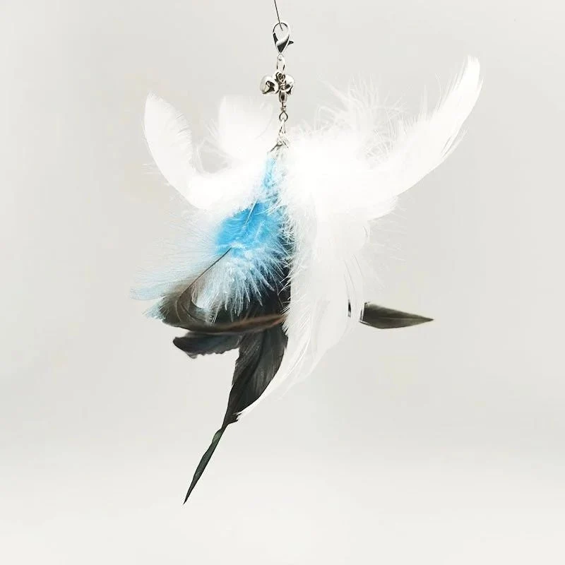 Plume Oiseau Pour Chat Jouet Naturel