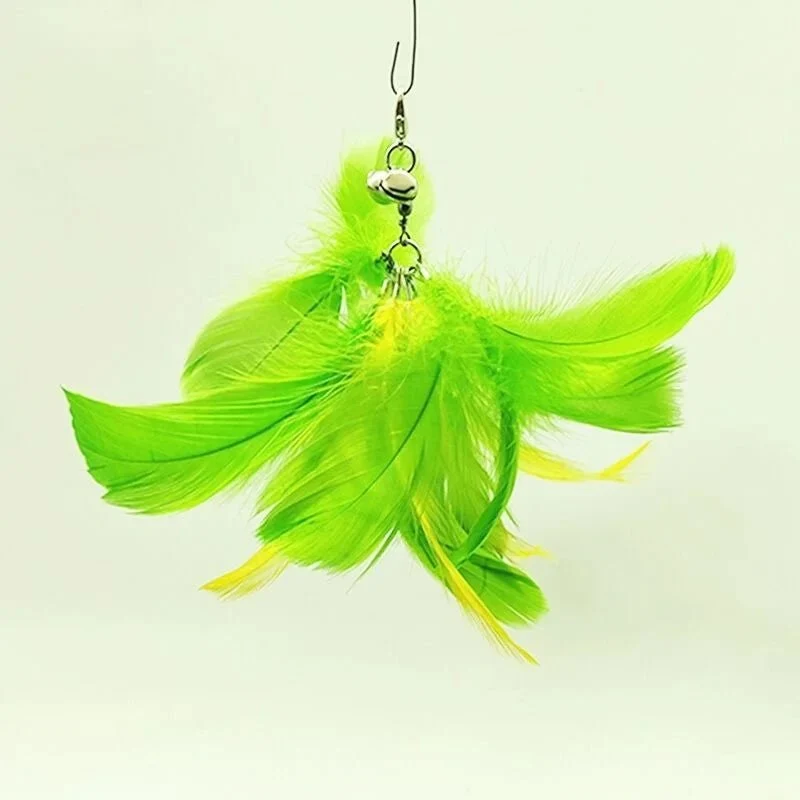 Plume Oiseau Pour Chat Jouet Naturel