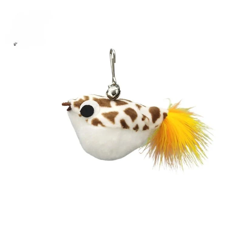 Plume Oiseau Pour Chat Jouet Naturel