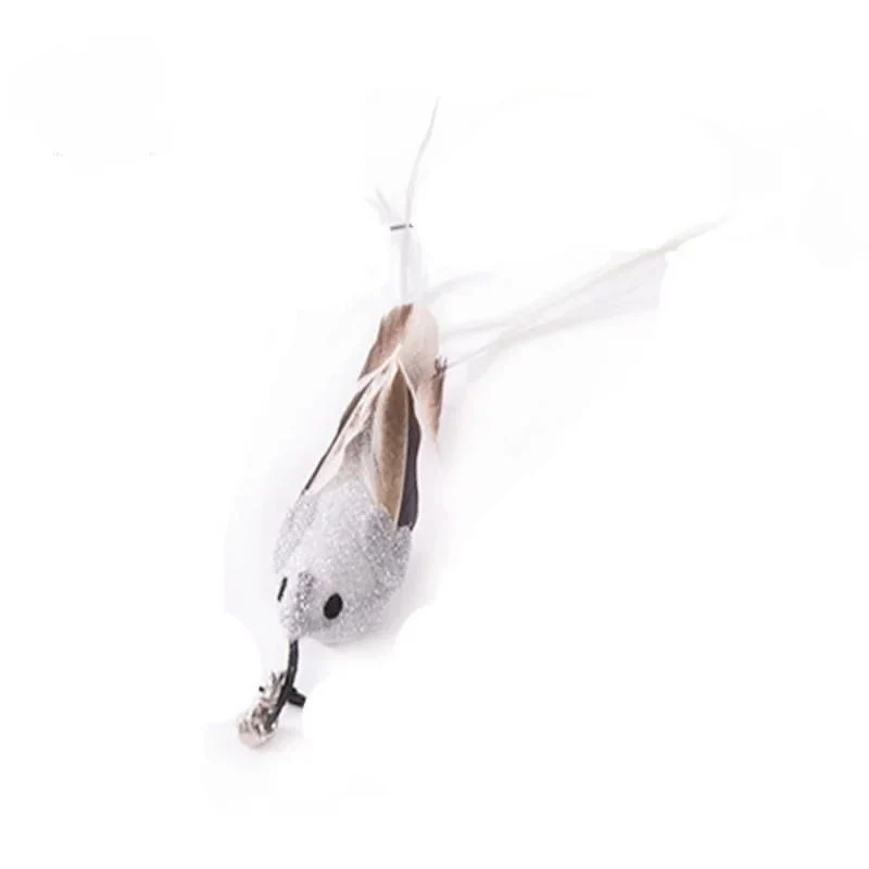 Plume Oiseau Pour Chat Jouet Naturel