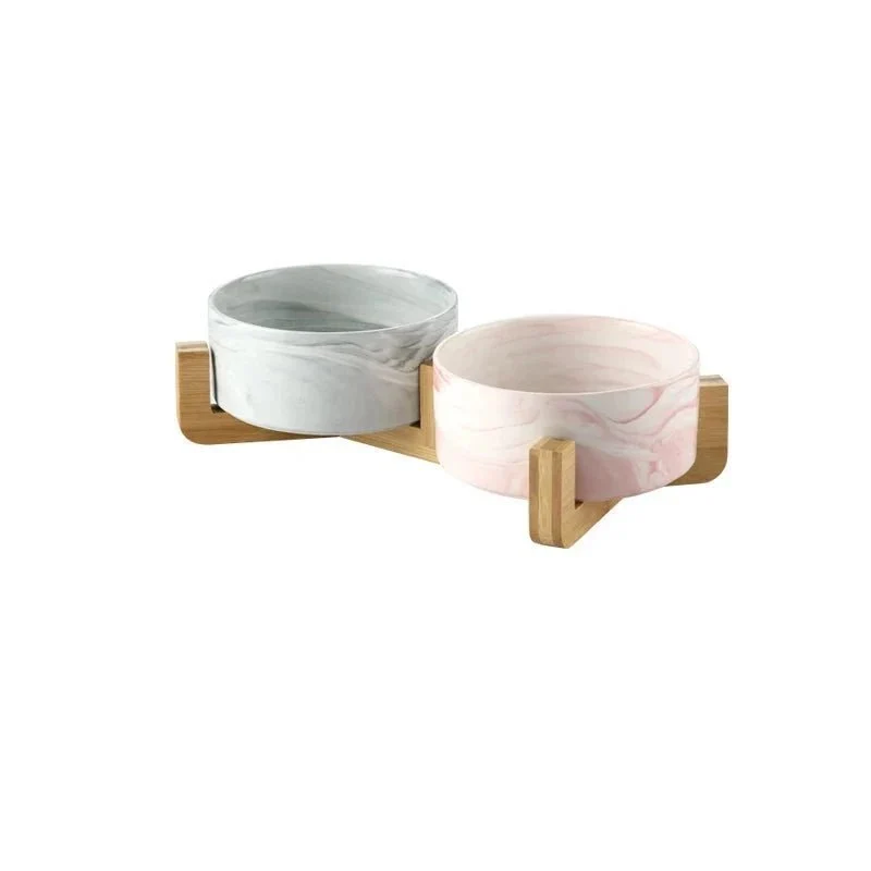 Gamelle Céramique Marbré Pour Chien