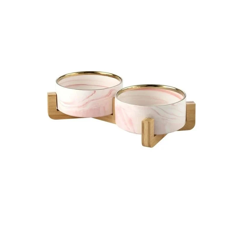 Gamelle Céramique Marbré Pour Chien