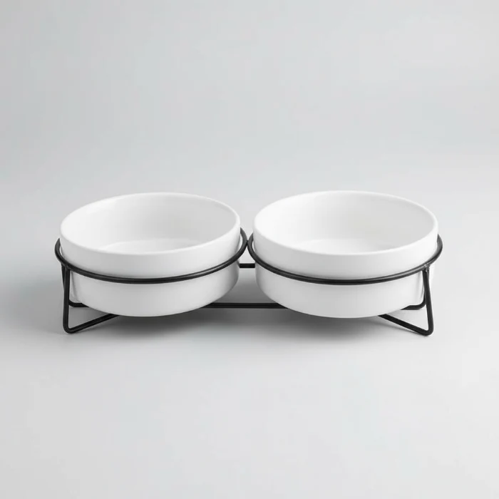 Gamelle Céramique Avec Support Design Pour Chien