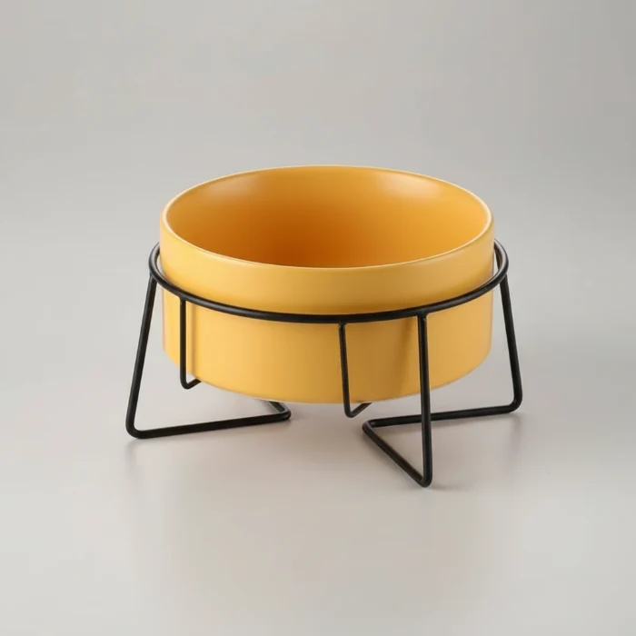 Gamelle Céramique Avec Support Design Pour Chien