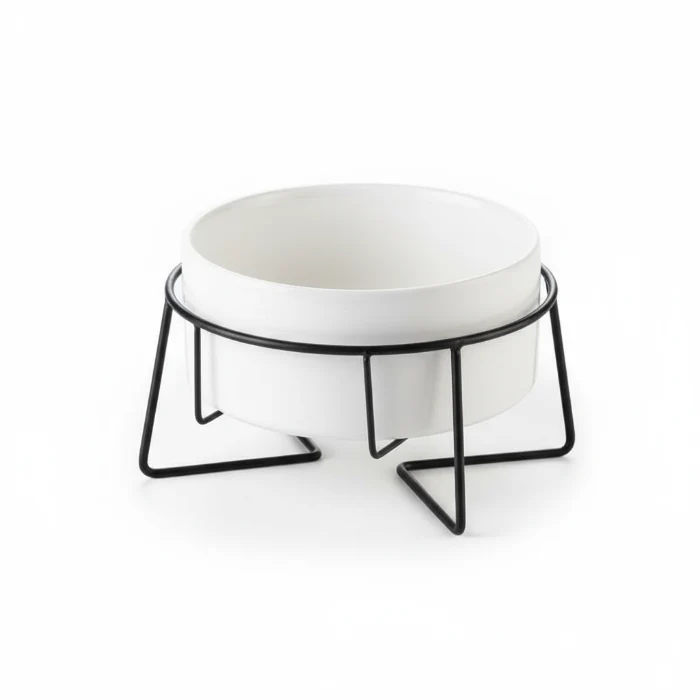 Gamelle Céramique Avec Support Design Pour Chien