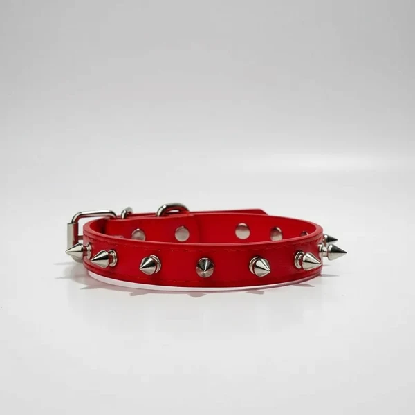 Collier clouté cuir PU pour chien - Style et qualité Oscar et Plume