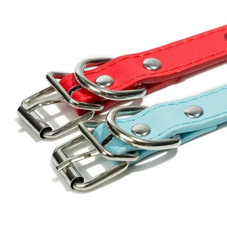 Collier clouté cuir PU pour chien - Style et qualité Oscar et Plume