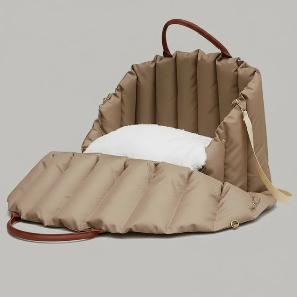Sac de voyage petit chien stylé et confortable