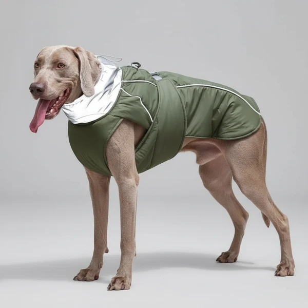 Veste imperméable pour petit, moyen et grand chien