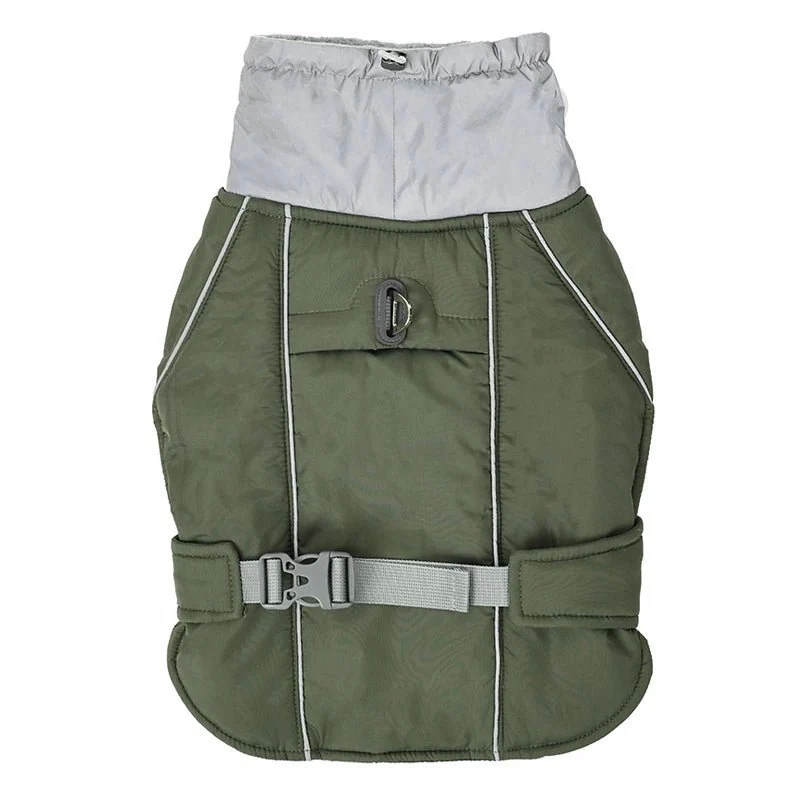 Veste imperméable pour petit, moyen et grand chien