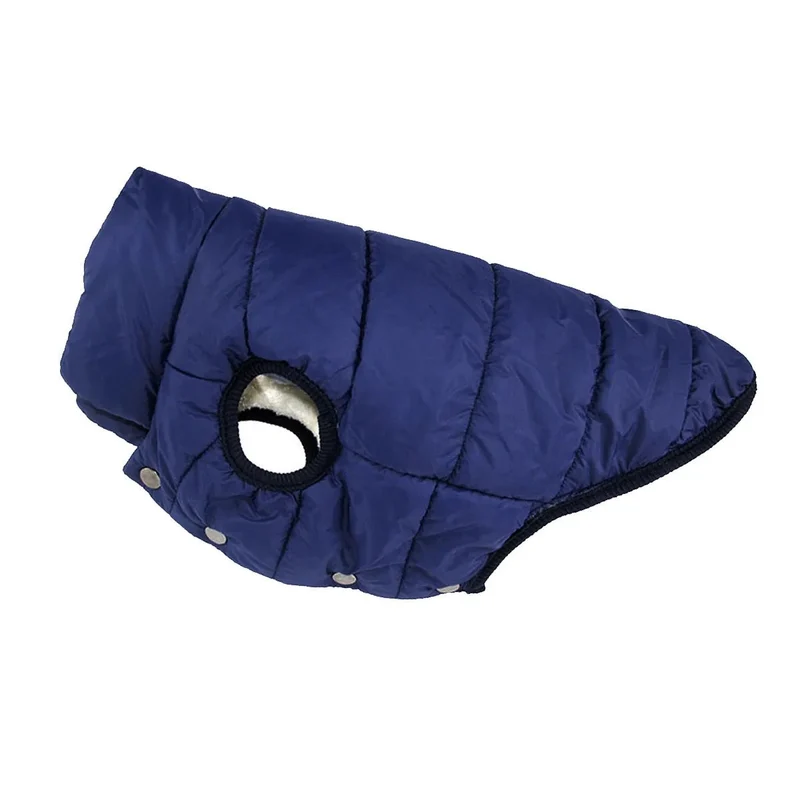 Veste Chaude Avec Doublure Fausse Fourrure Pour Chien