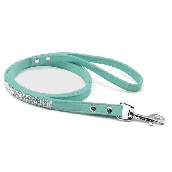 Collier pour Chien Oscar et Plume en pierres fines, stylé et ultra résistant