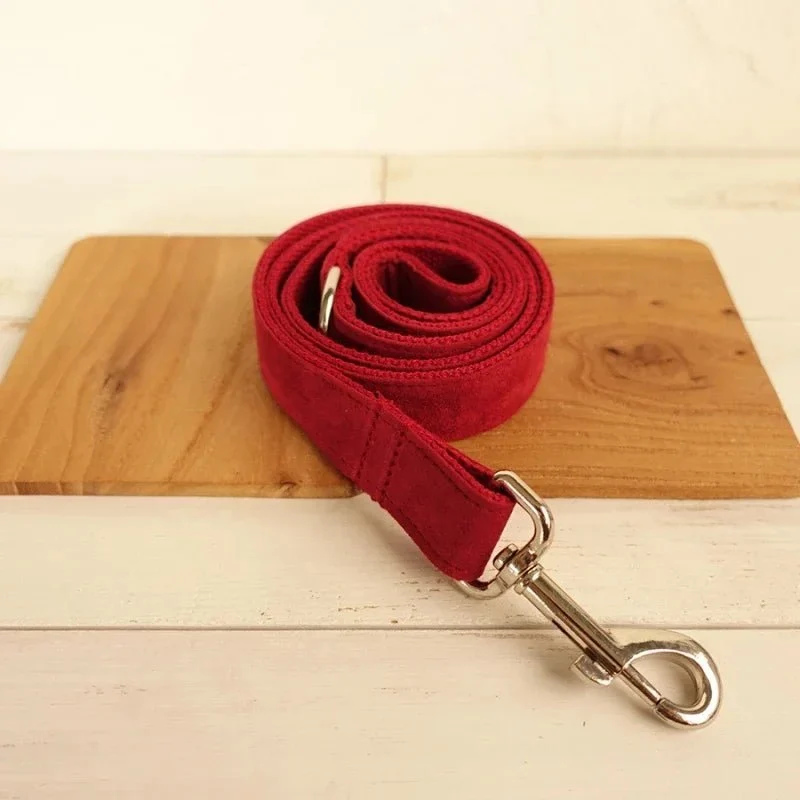 Collier Personnalisable Velours Pour Chien