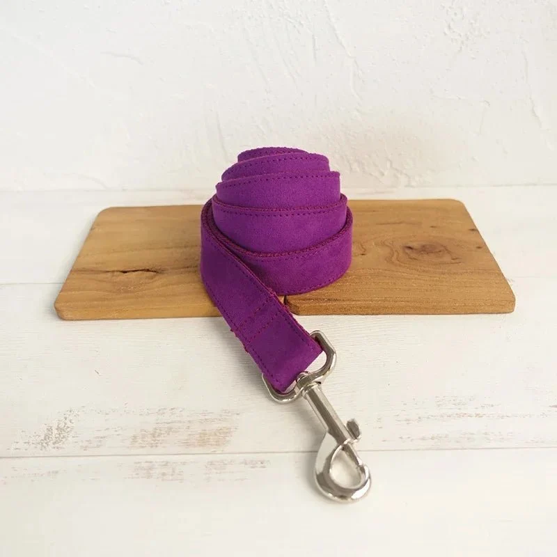 Collier Personnalisable Velours Pour Chien