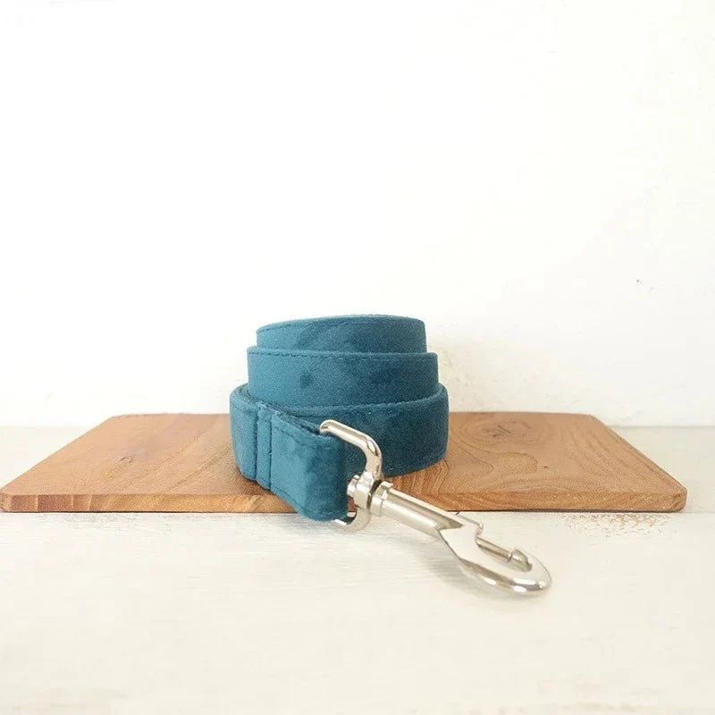 Collier Personnalisable Velours Pour Chien