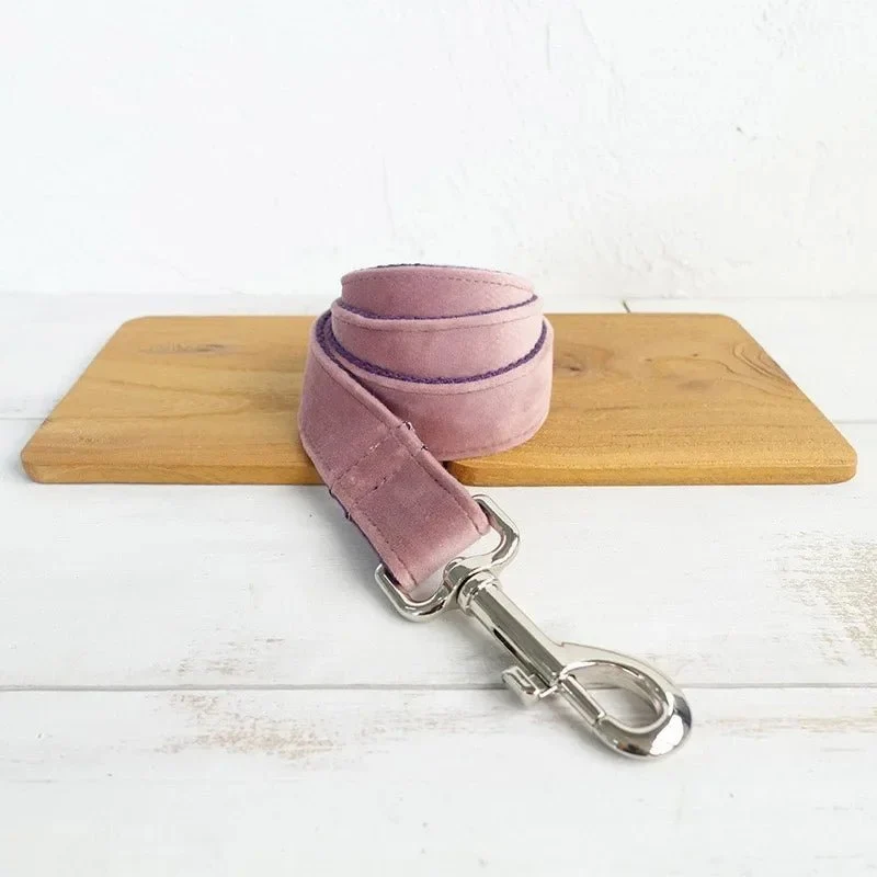 Collier Personnalisable Velours Pour Chien