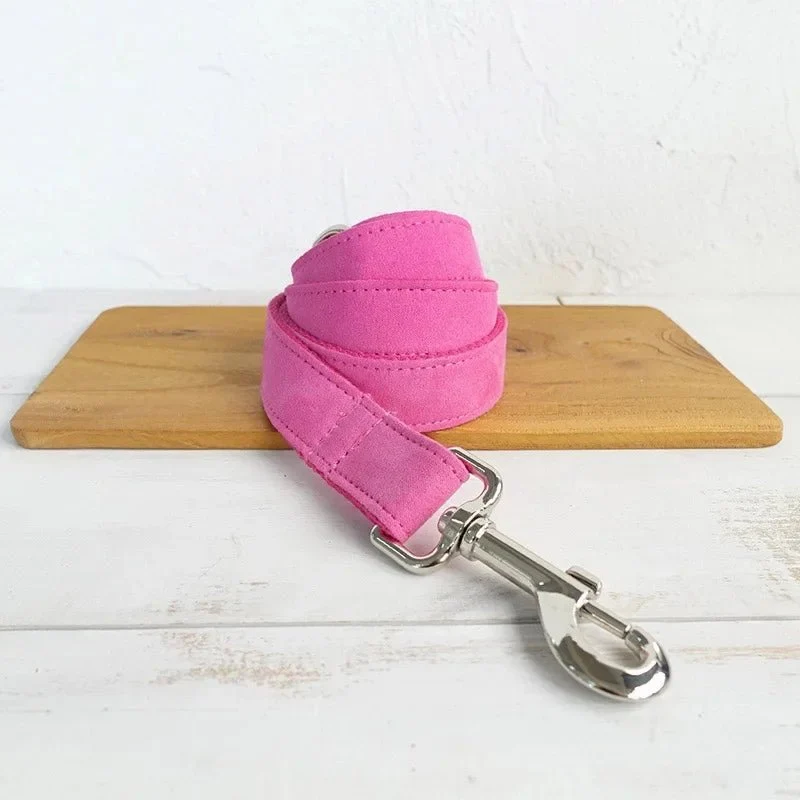 Collier Personnalisable Velours Pour Chien