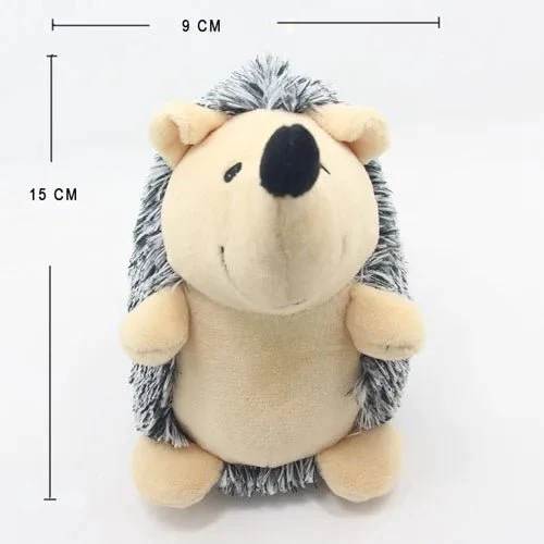Jouet doux pour chien hérisson confortable