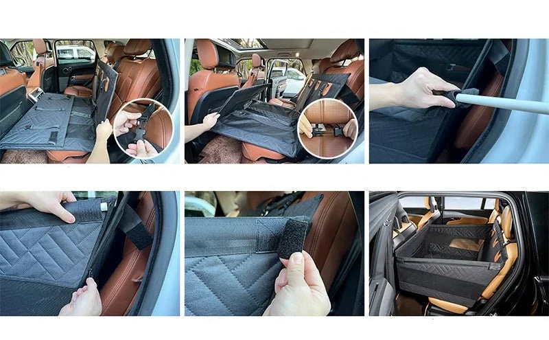 Housse Sécurisée Imperméable Auto Pour Chien