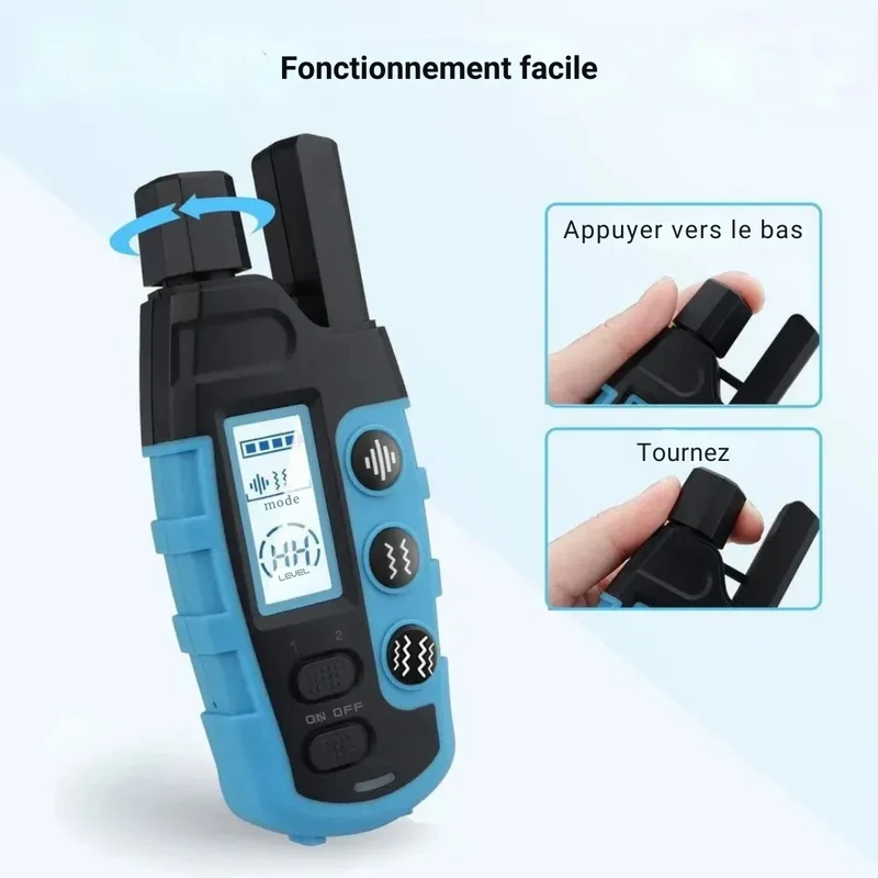 Collier Anti-Aboiement Étanche Pour Chien