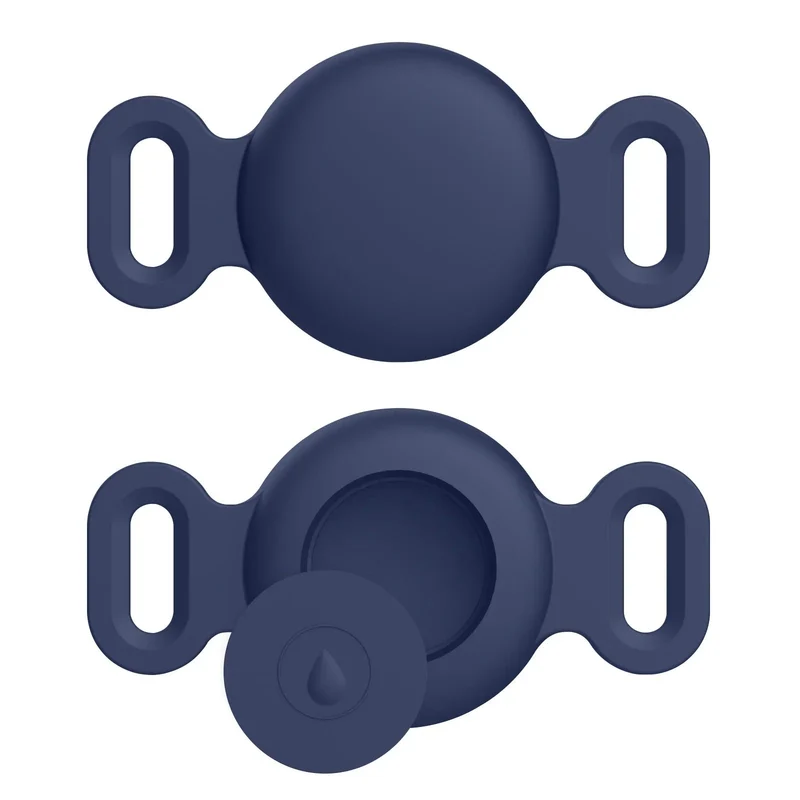 Housse en Silicone Pour Apple Airtag Et Collier GPS