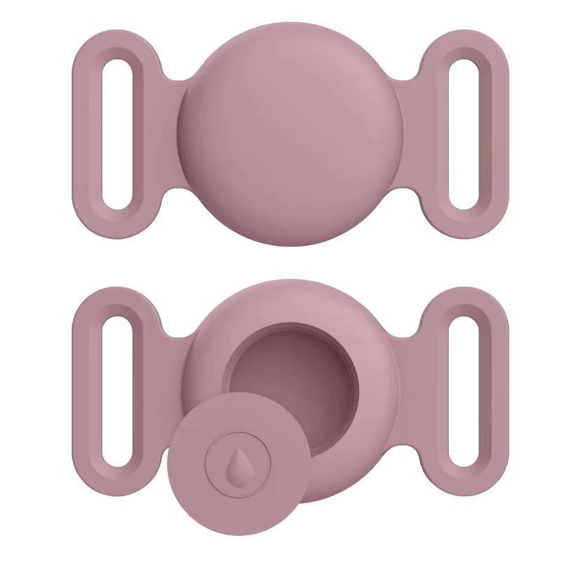 Housse en Silicone Pour Apple Airtag Et Collier GPS