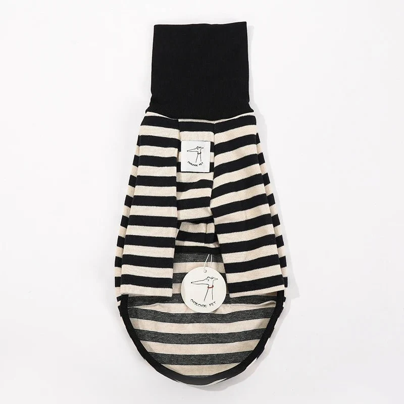 Pull Rayé Confort Et Design Pour Lévrier