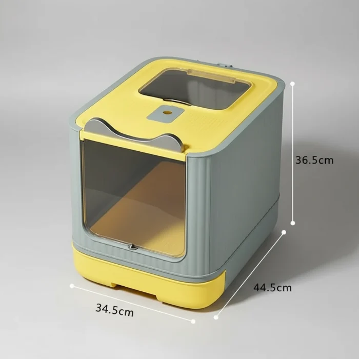 Bac à Litière Pliable Chat Design et Pratique