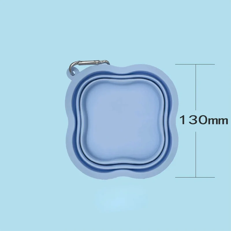 Gamelle Pliable En Silicone Pour Chien Et Chat