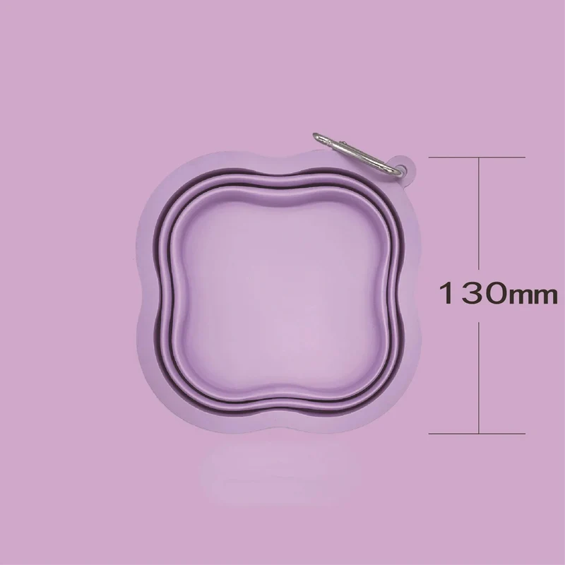Gamelle Pliable En Silicone Pour Chien Et Chat