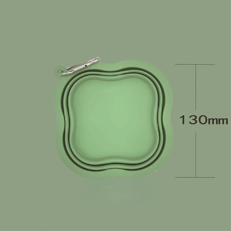 Gamelle Pliable En Silicone Pour Chien Et Chat