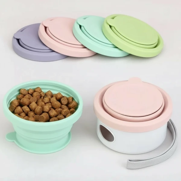 Gamelle De Voyage Petit Chien Silicone