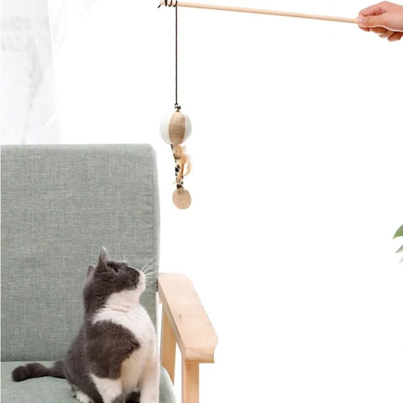 Jouet Baguette pour Chat en Design Unique