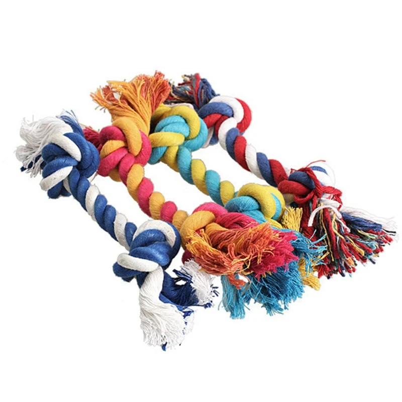 Pet Puppy Cotton Knot Toy (Random Color)