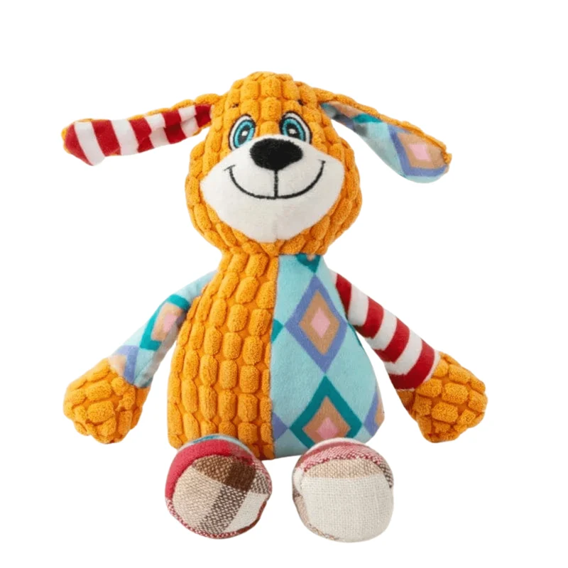 Jouet en peluche pour chien – résistant, grinçant & nettoyage